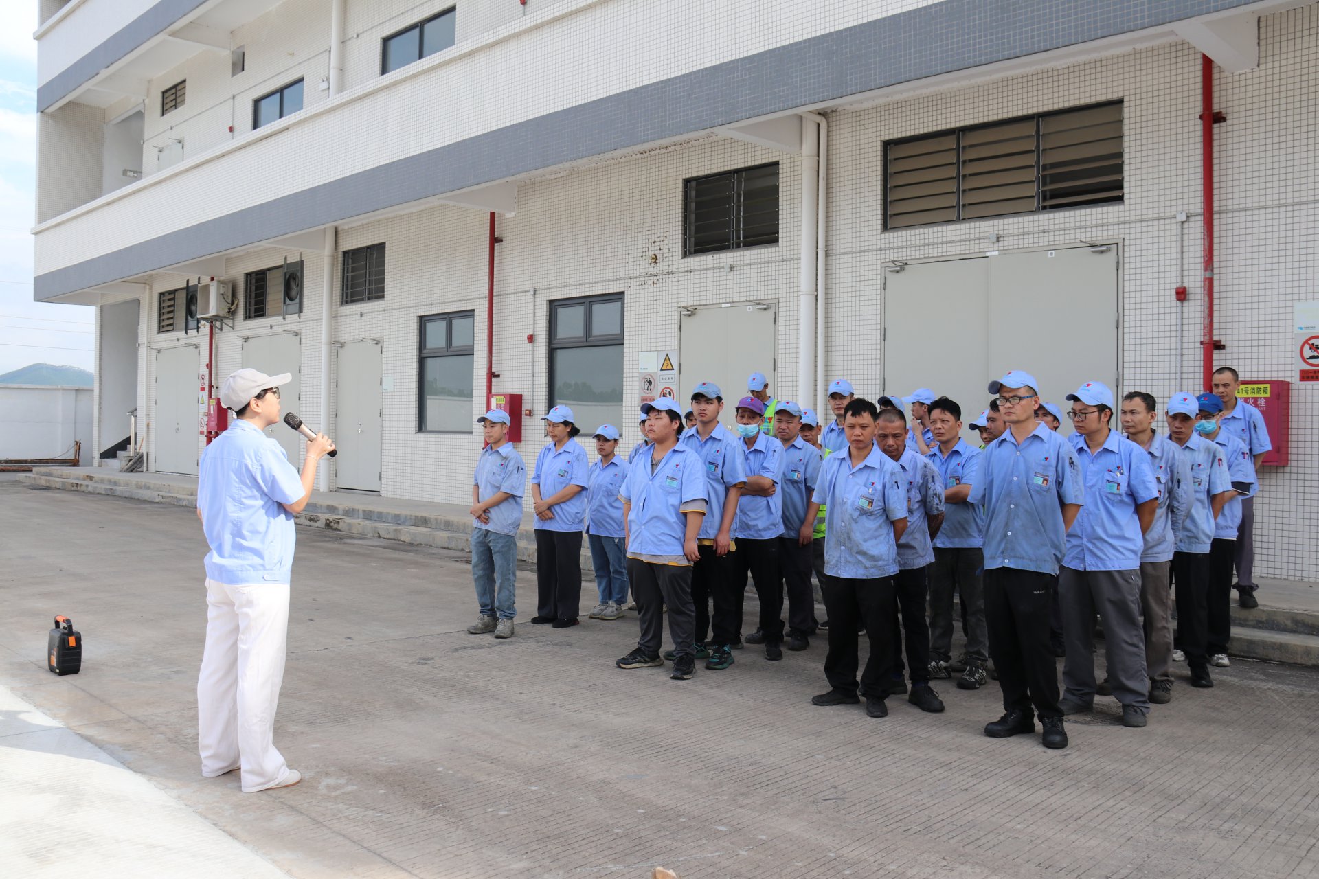 力源科技消防演練